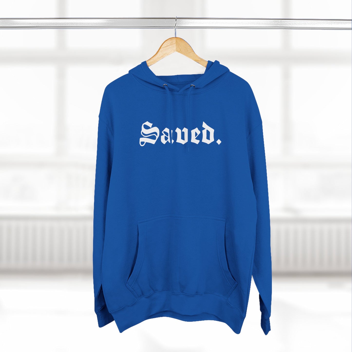 Saved. Cozy Three-Panel Fleece Hoodie - Perfect for Winter Comfort and Casual Style