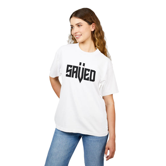 Saved - Graphic Urban Heavy Tee for Trendsetters