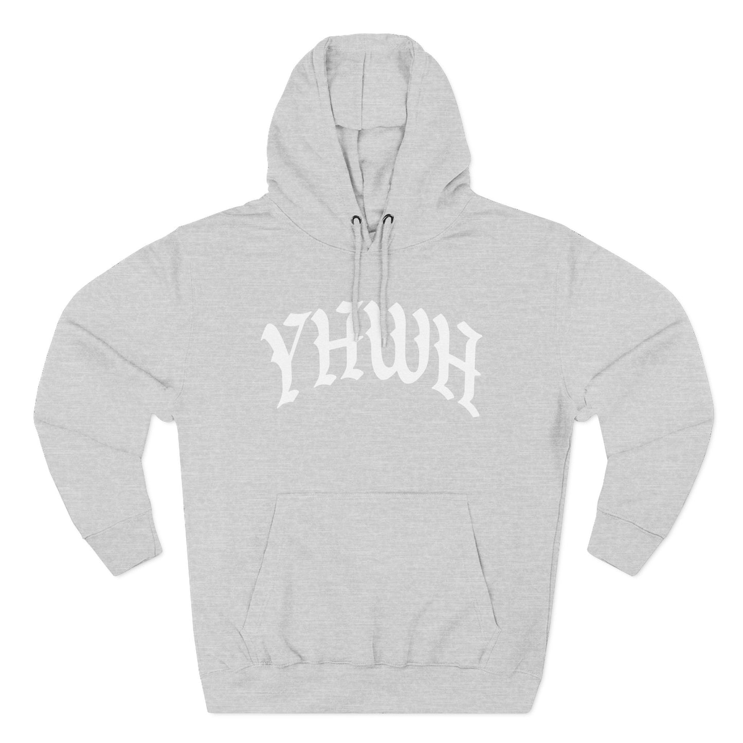 YHWH Cozy Three-Panel Fleece Hoodie - Perfect for Winter Comfort and Casual Style