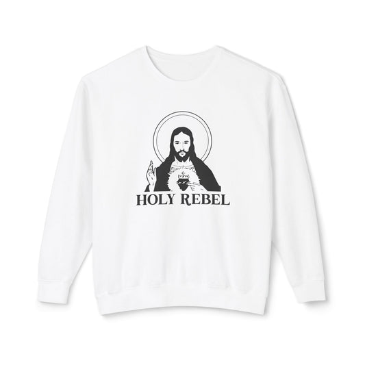 Holy Rebel Unisex Lightweight Crewneck Sweatshirt