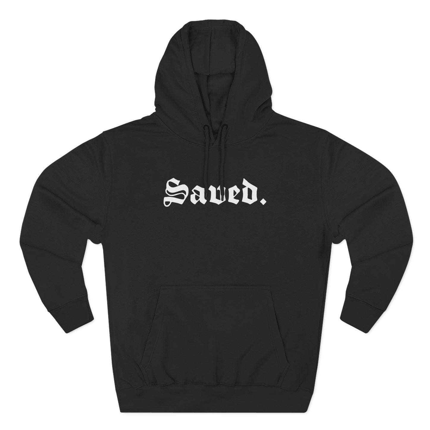 Saved. Cozy Three-Panel Fleece Hoodie - Perfect for Winter Comfort and Casual Style
