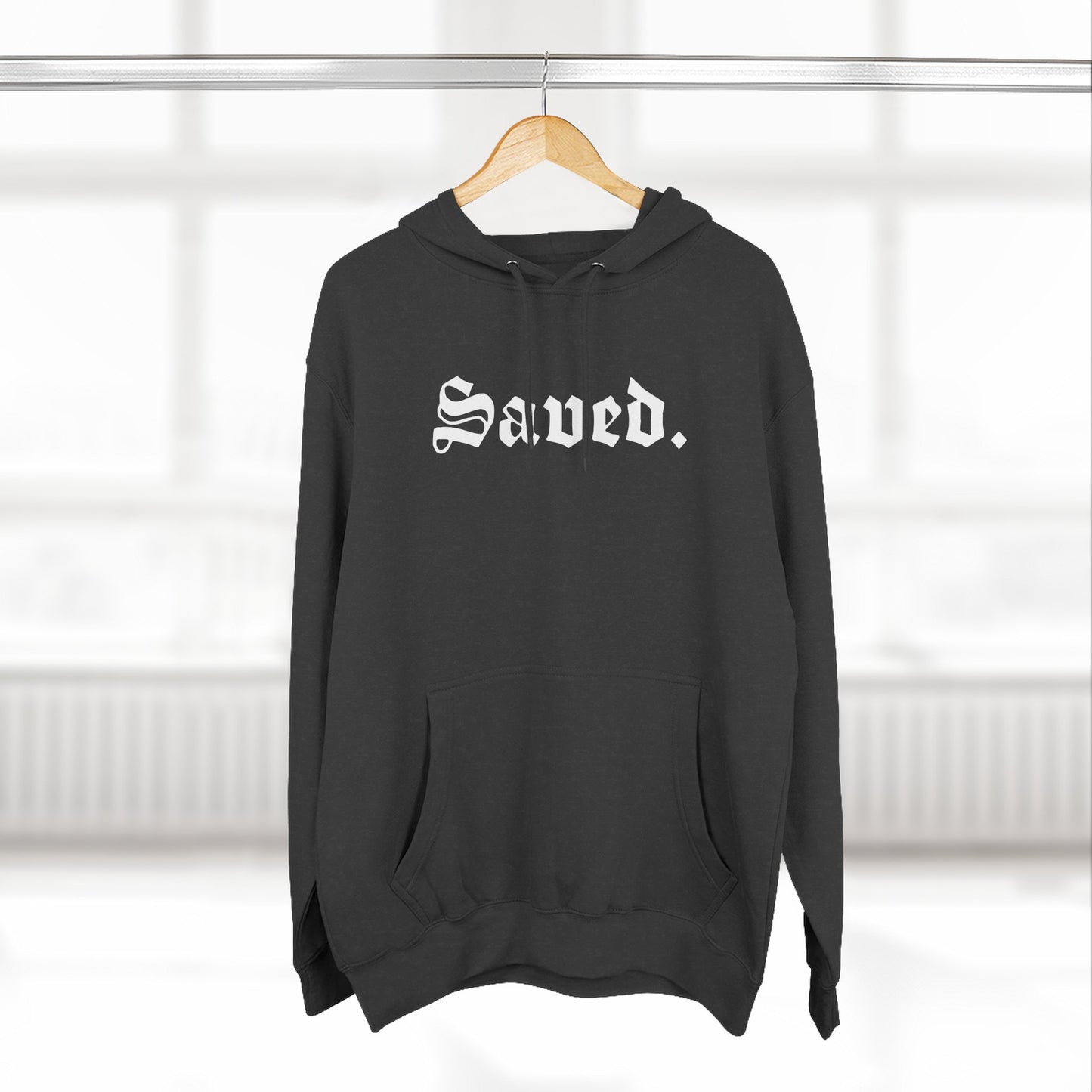 Saved. Cozy Three-Panel Fleece Hoodie - Perfect for Winter Comfort and Casual Style