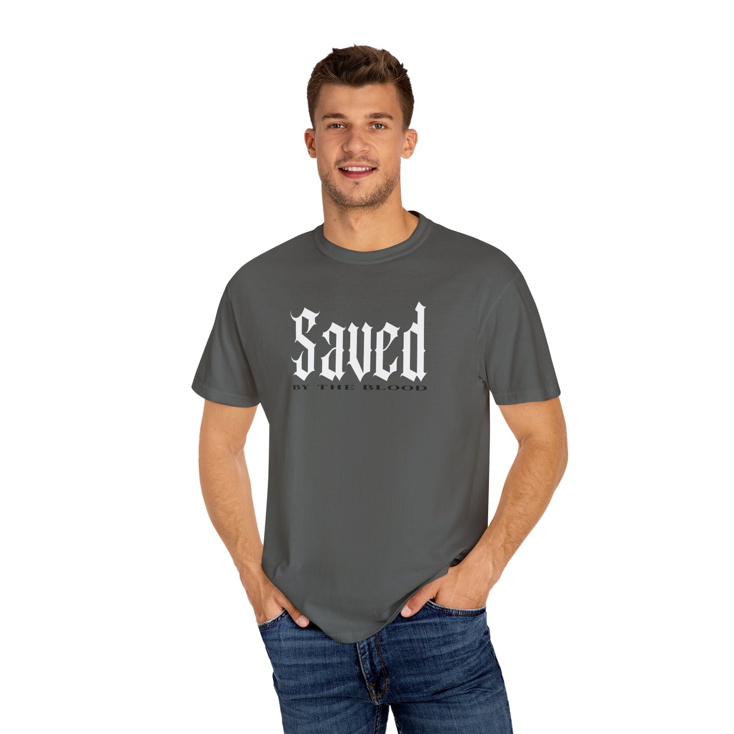 Savd By The Blood of Jesus Christ - Unisex T-shirt