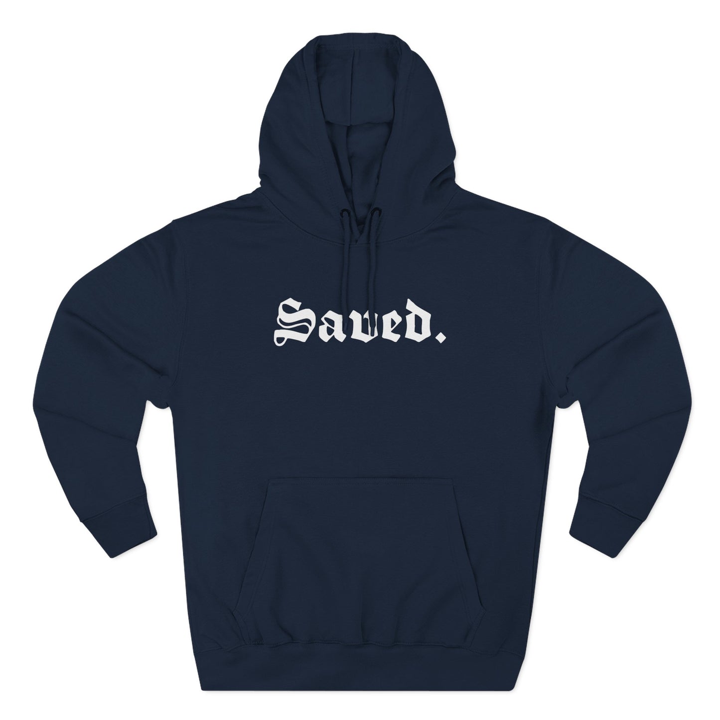 Saved. Cozy Three-Panel Fleece Hoodie - Perfect for Winter Comfort and Casual Style