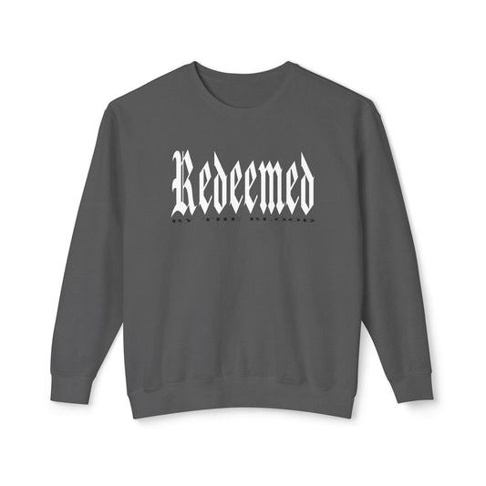 Redeemed by the Blood - Lightweight Unisex Sweatshirt