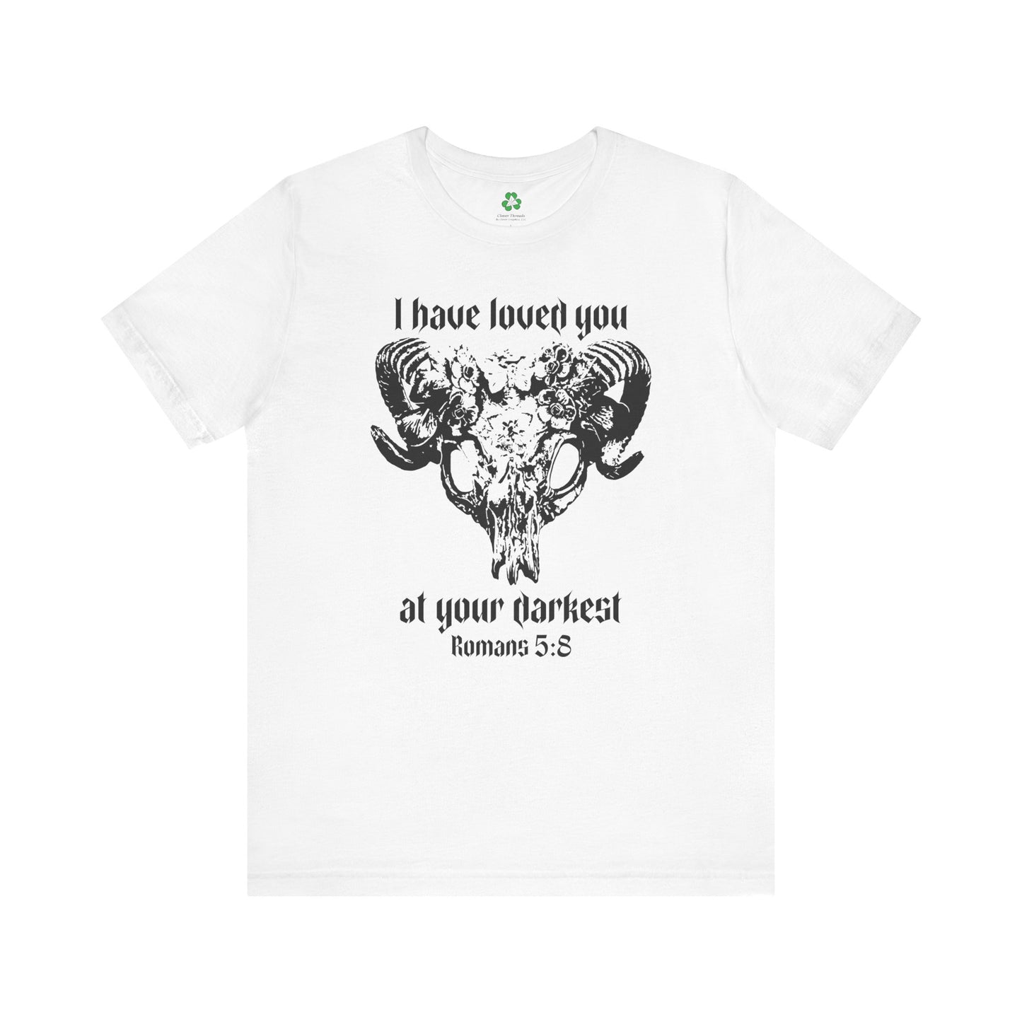 Romans 5:8 Christian Graphic Tee