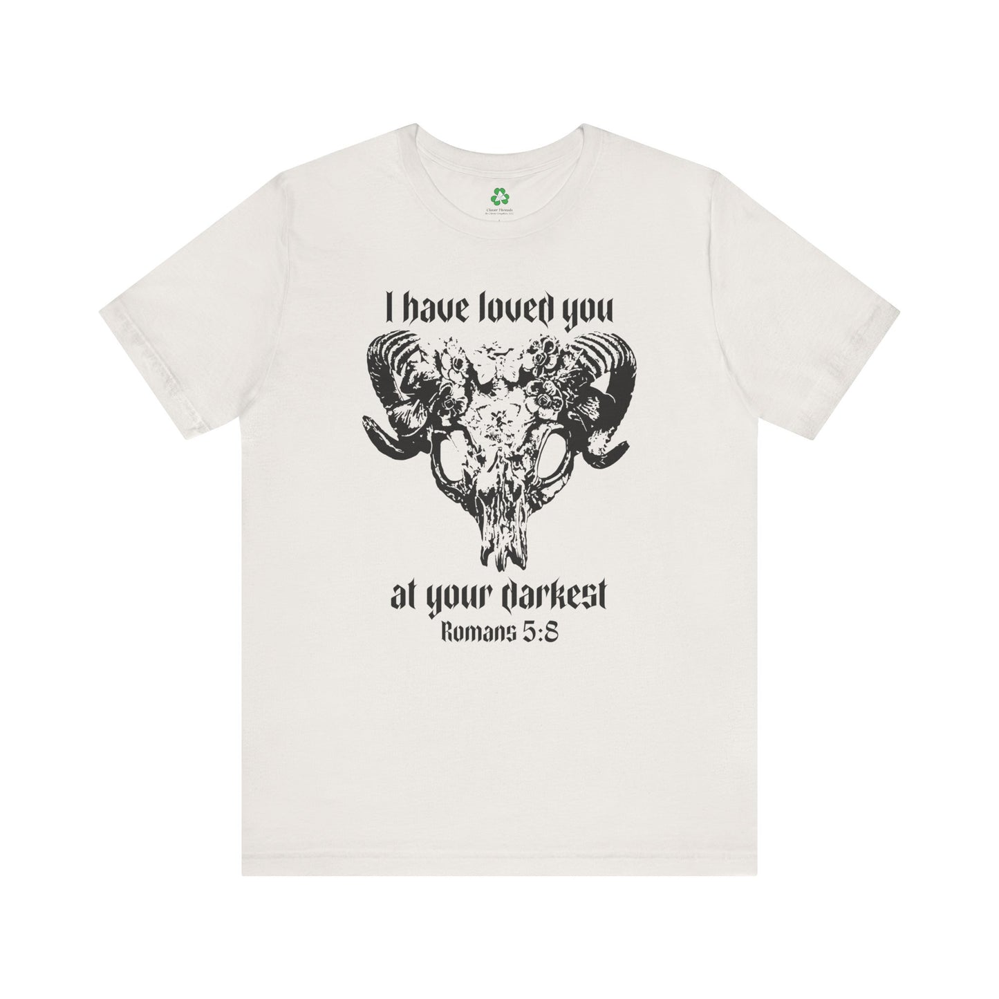 Romans 5:8 Christian Graphic Tee