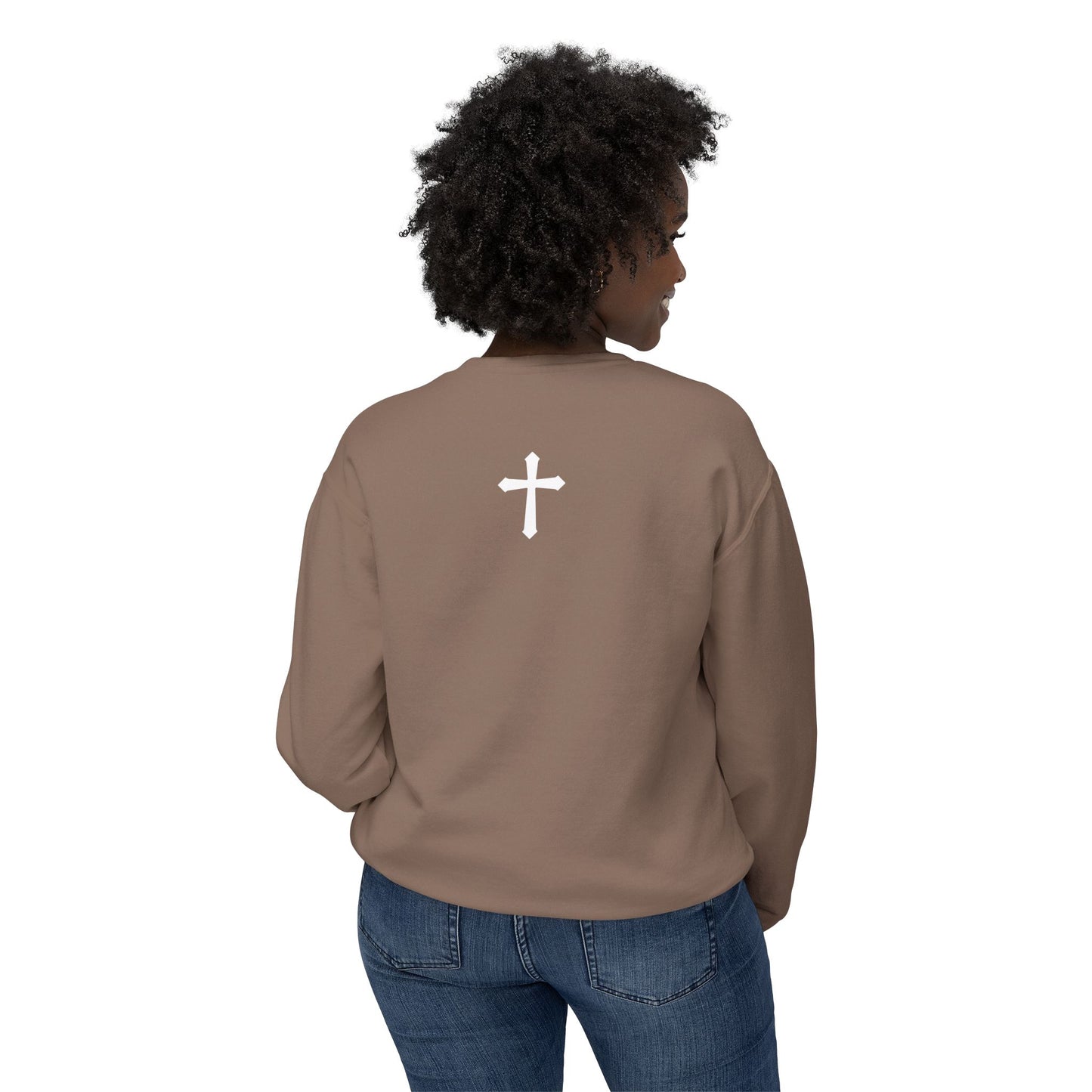 Redeemed by the Blood - Lightweight Unisex Sweatshirt
