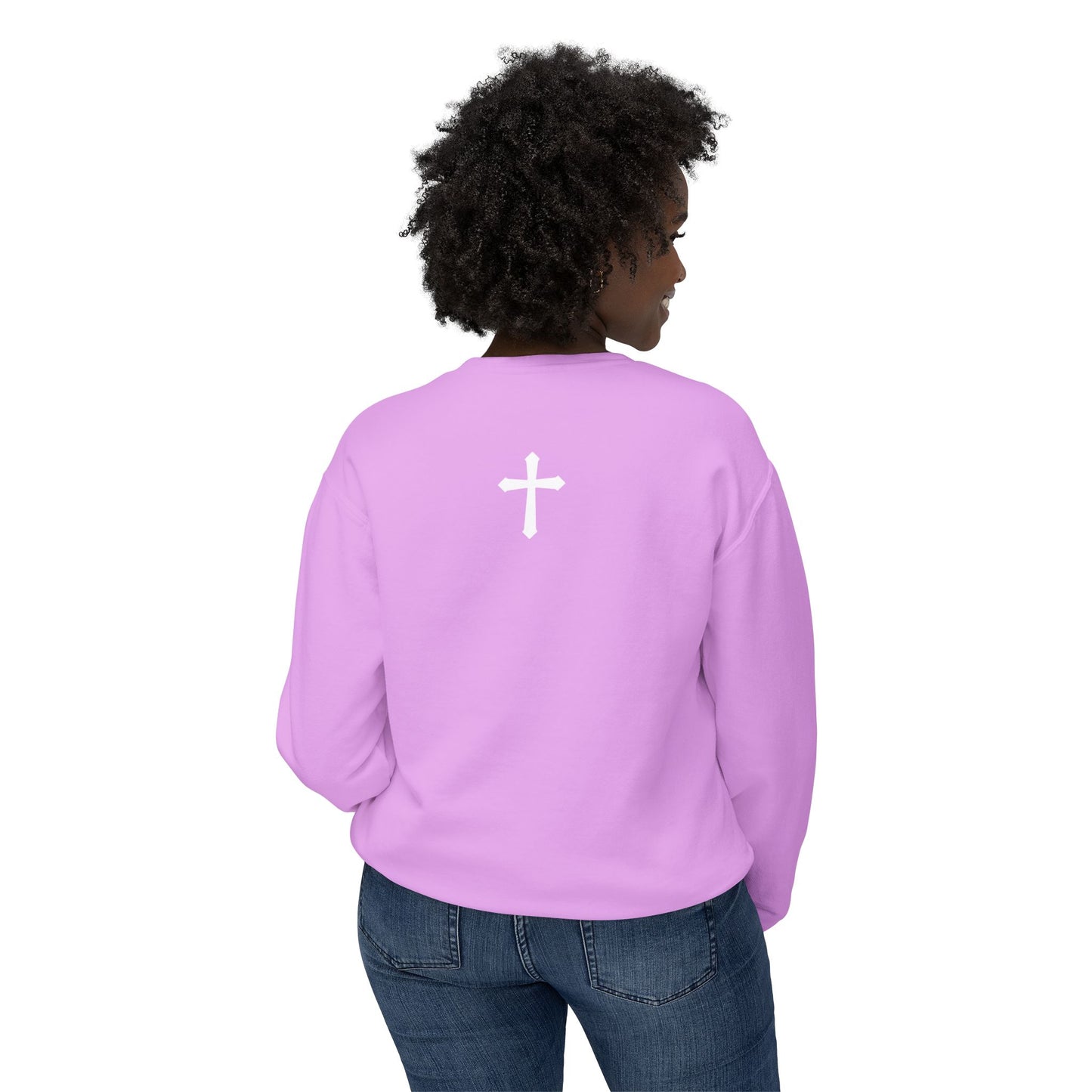 Redeemed by the Blood - Lightweight Unisex Sweatshirt