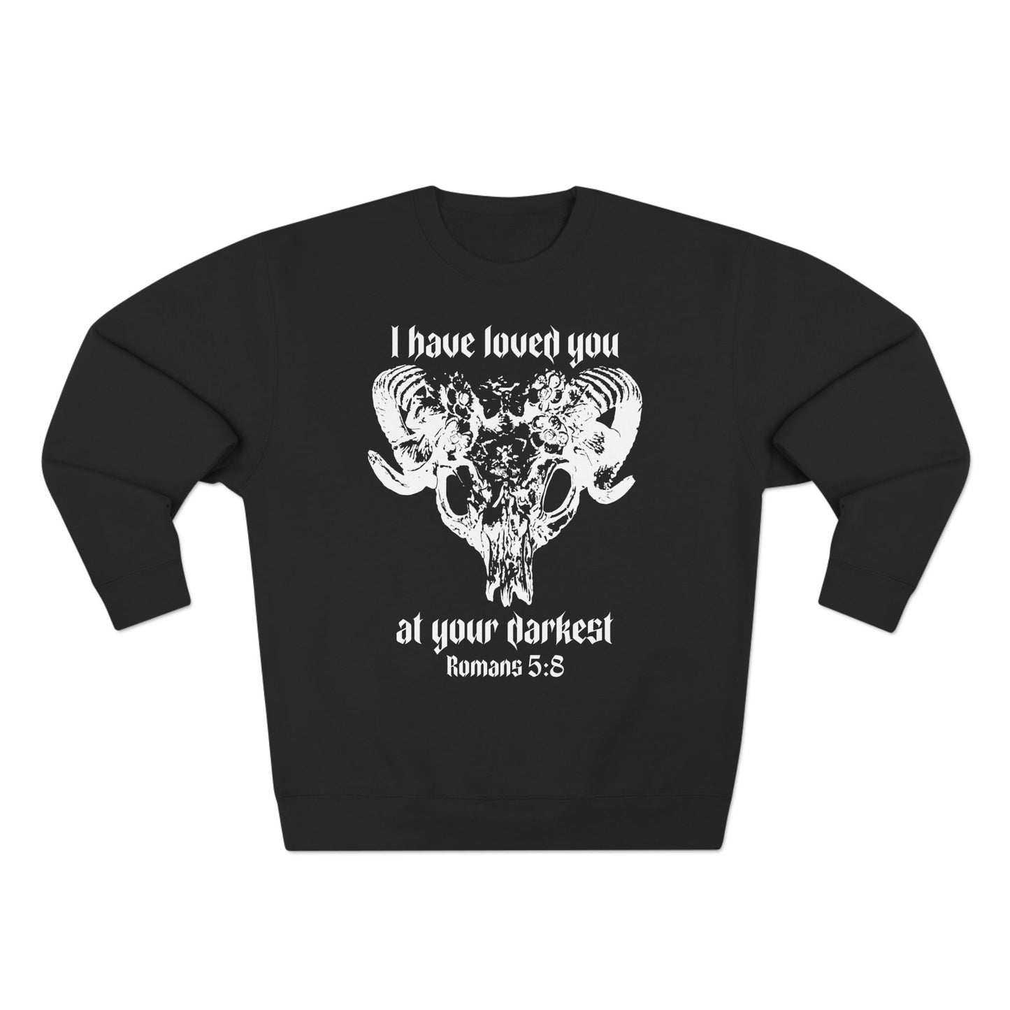 Romans 5:8 Crewneck Sweatshirt