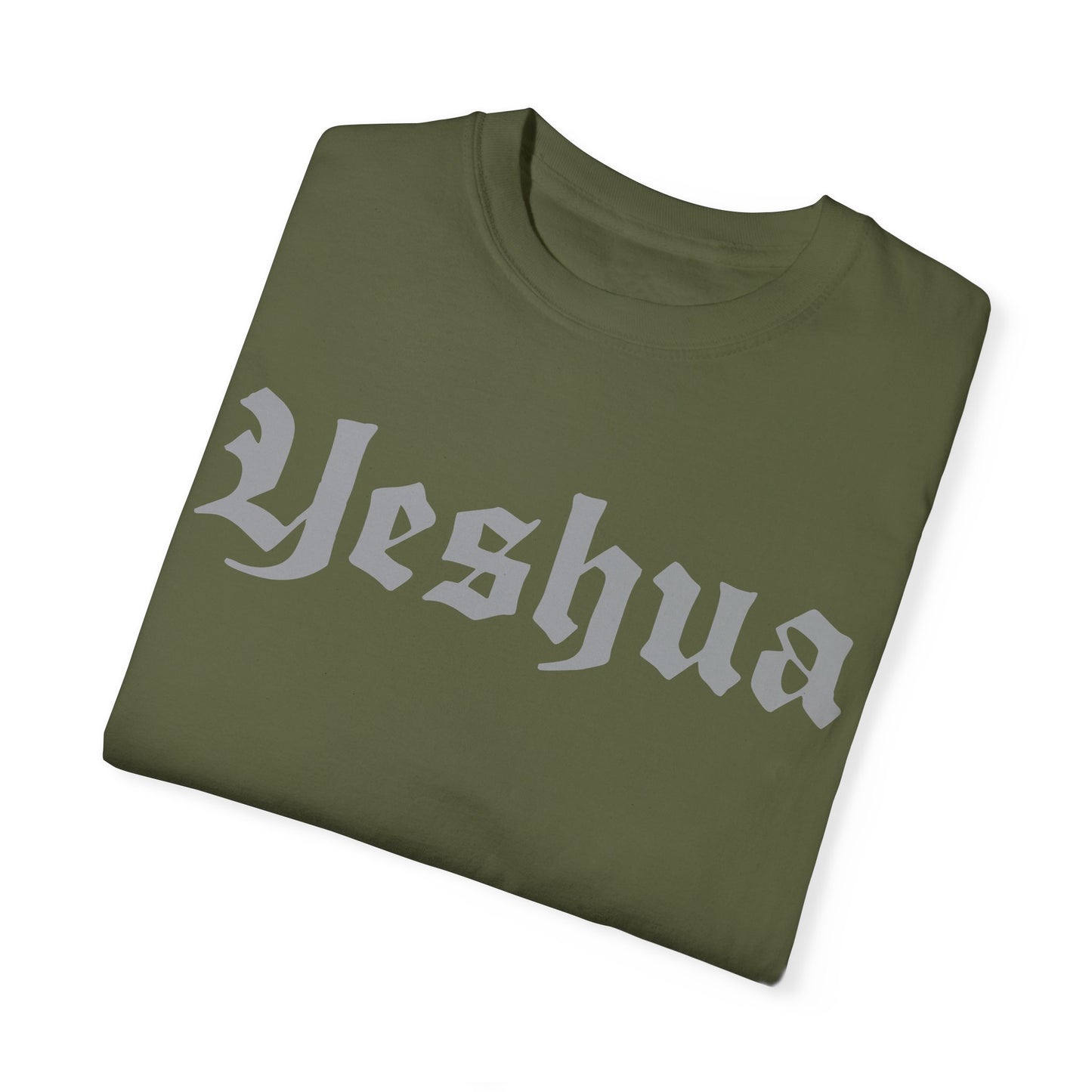 Vintage Yeshua Unisex Garment-Dyed T-Shirt - Faith-Inspired Casual Wear