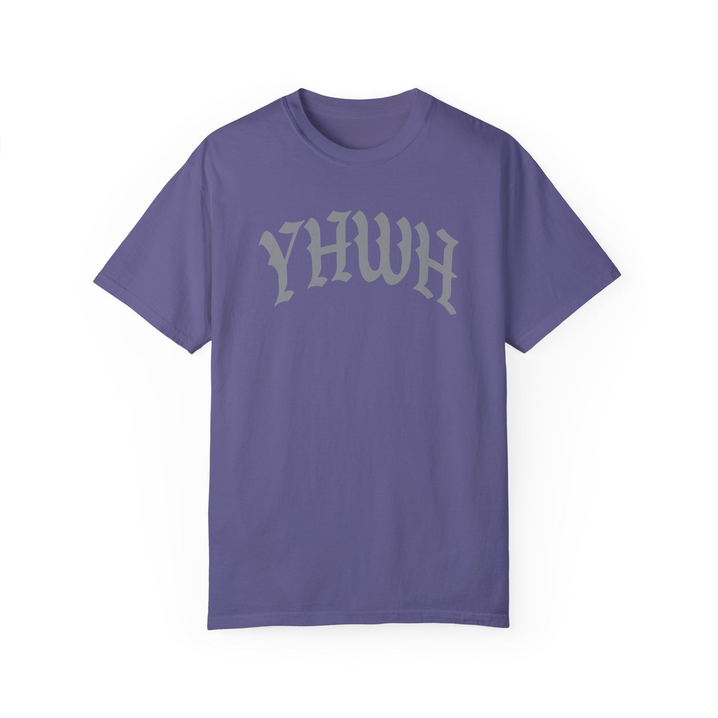 Vintage YHWH Unisex Garment-Dyed T-Shirt - Faith-Inspired Casual Wear