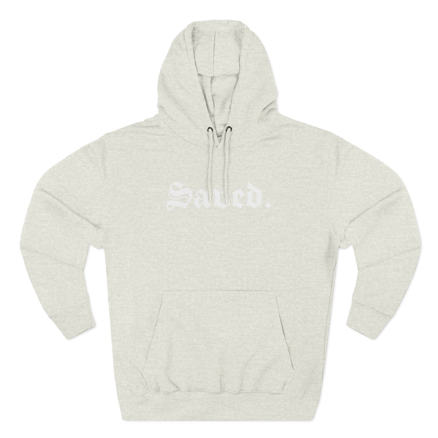 Saved. Cozy Three-Panel Fleece Hoodie - Perfect for Winter Comfort and Casual Style