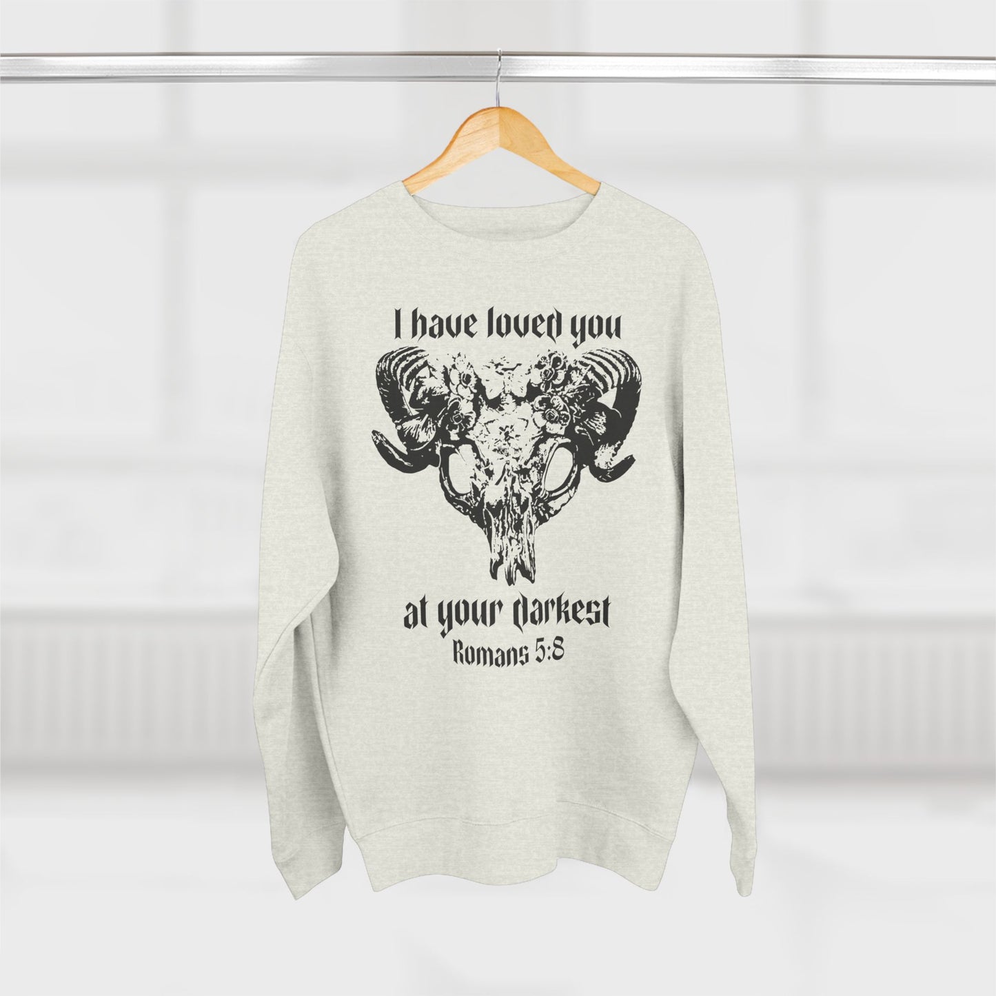 Romans 5:8 Crewneck Sweatshirt