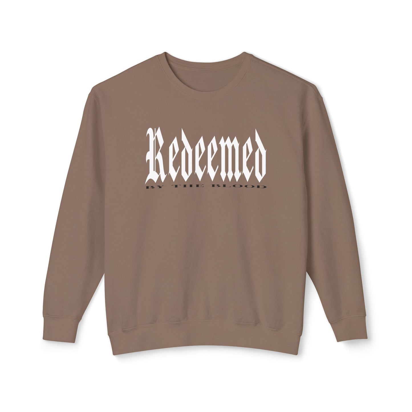 Redeemed by the Blood - Lightweight Unisex Sweatshirt