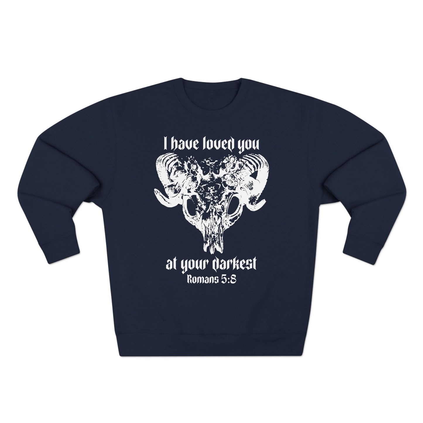 Romans 5:8 Crewneck Sweatshirt