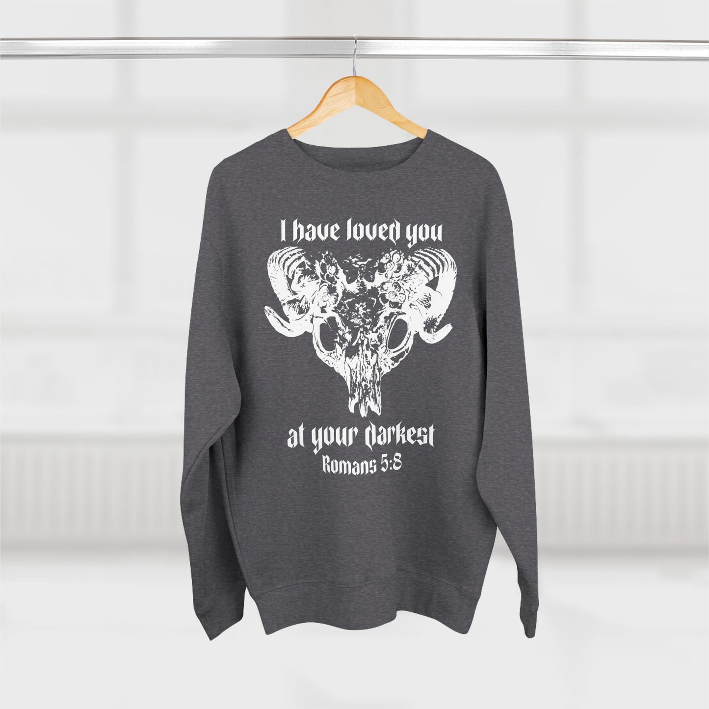 Romans 5:8 Crewneck Sweatshirt