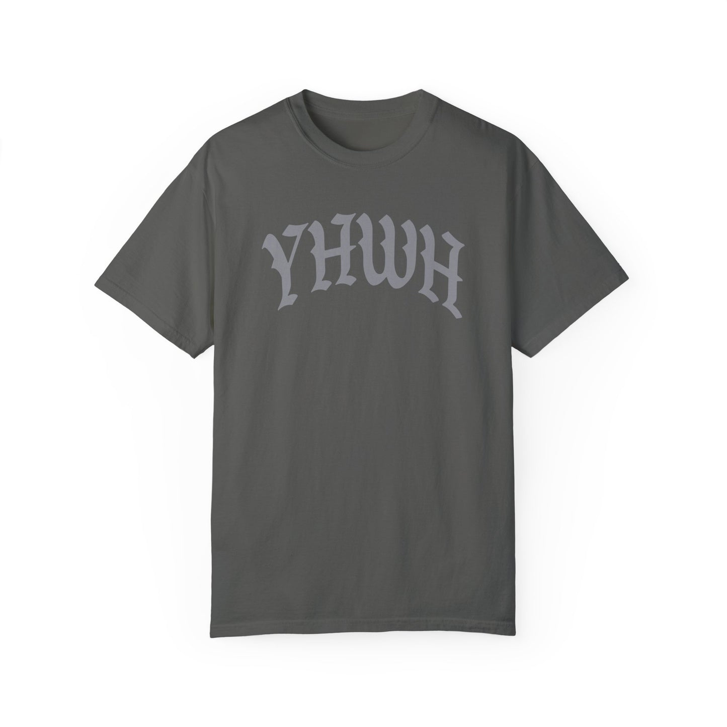 Vintage YHWH Unisex Garment-Dyed T-Shirt - Faith-Inspired Casual Wear