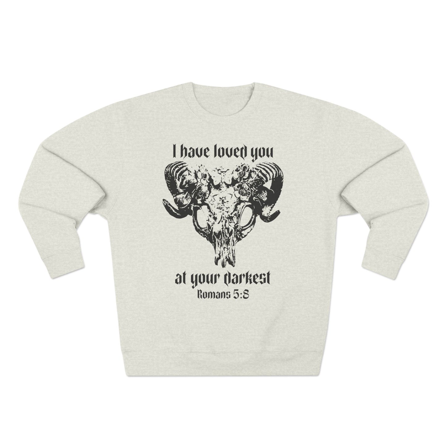 Romans 5:8 Crewneck Sweatshirt