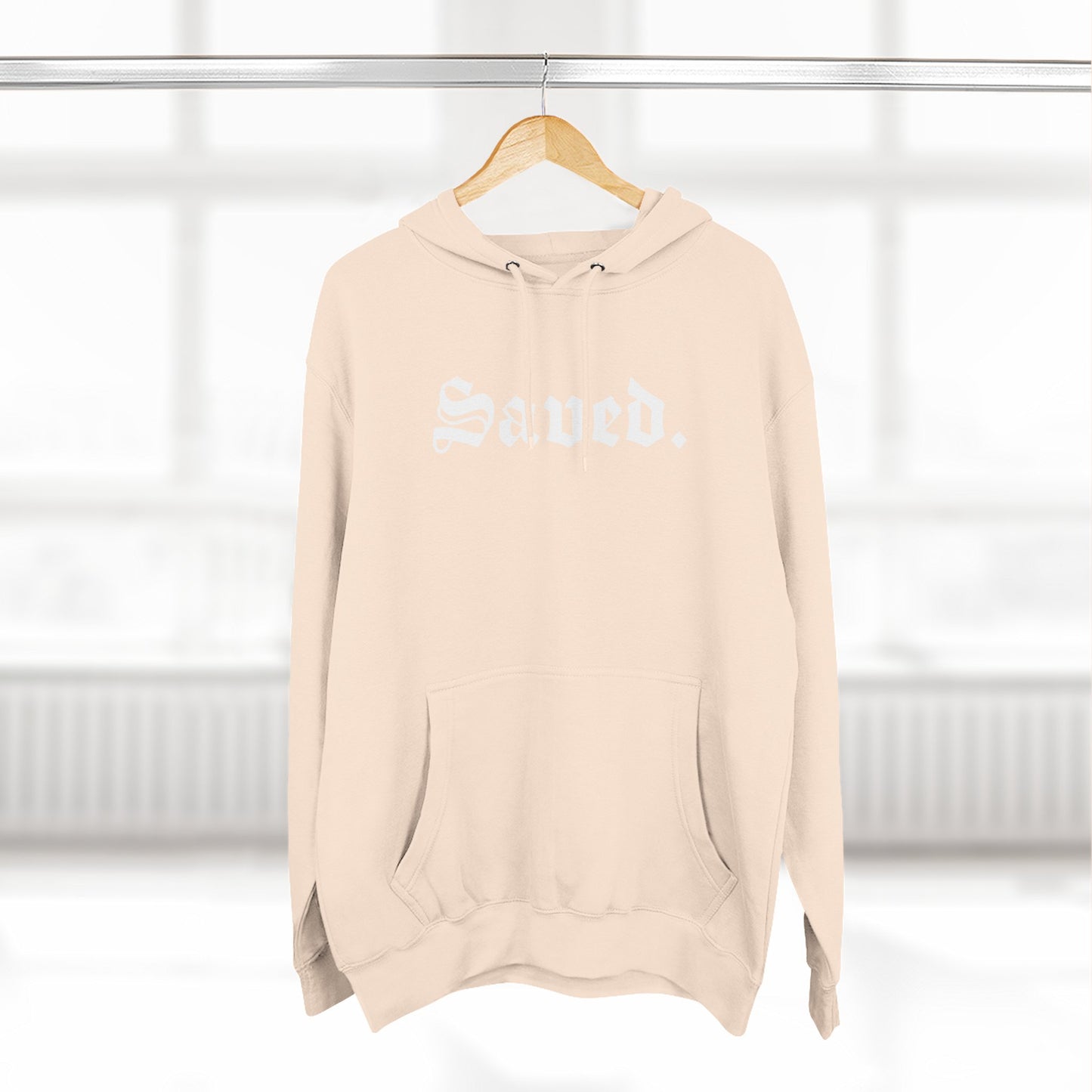 Saved. Cozy Three-Panel Fleece Hoodie - Perfect for Winter Comfort and Casual Style