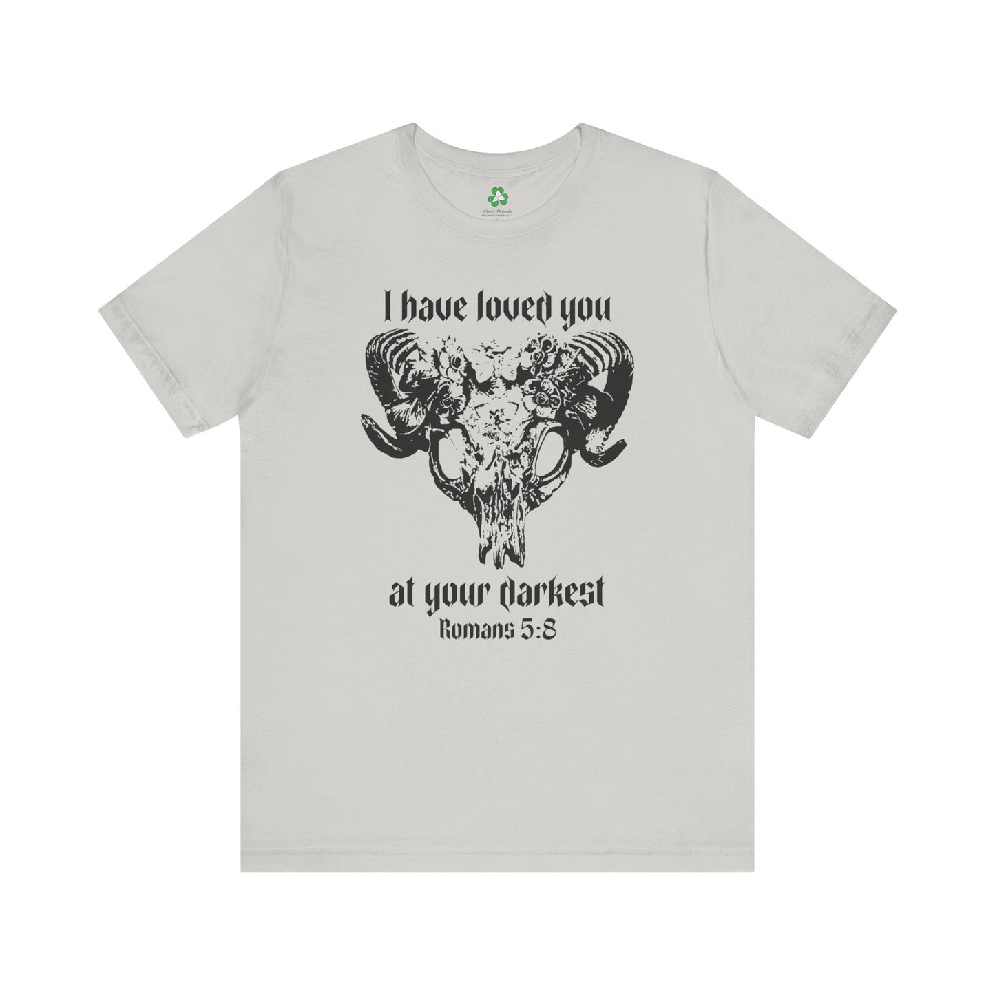 Romans 5:8 Christian Graphic Tee