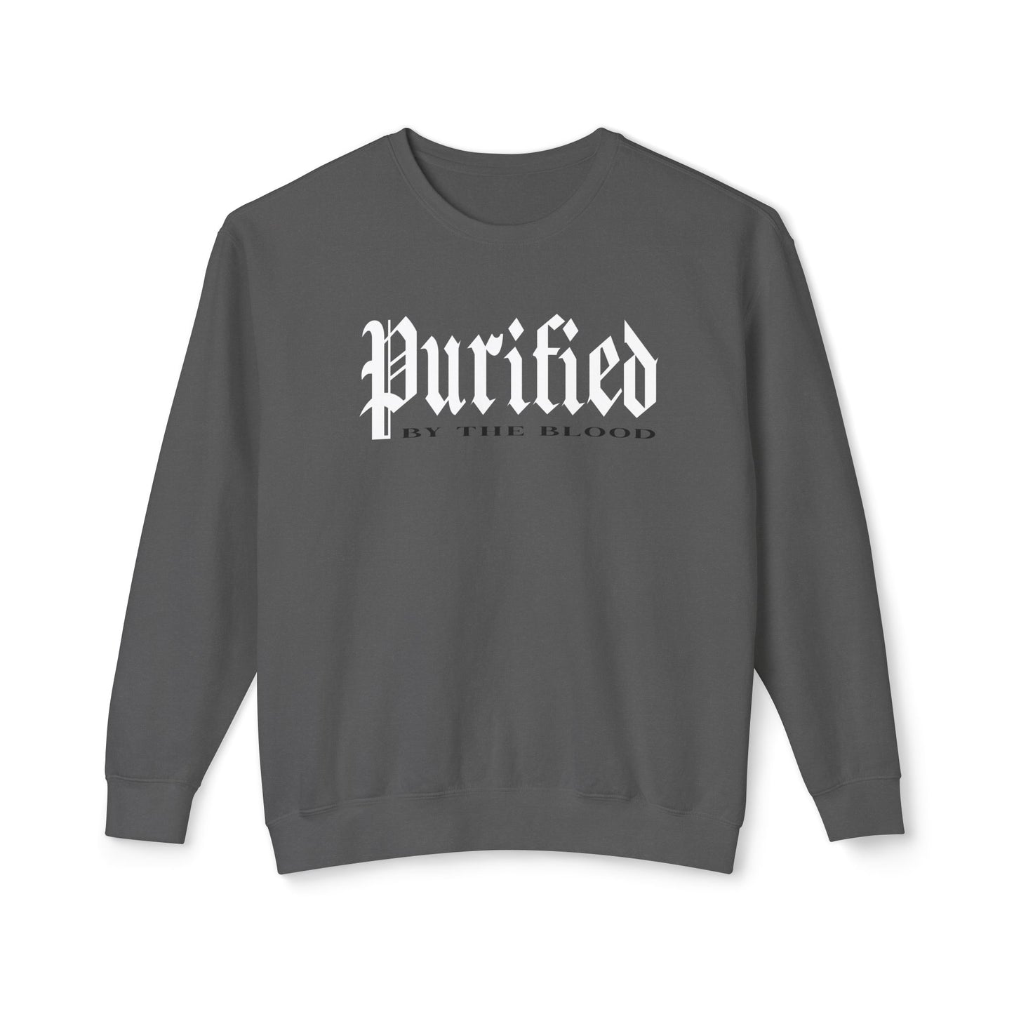 Purified by the Blood - Lightweight Unisex Sweatshirt