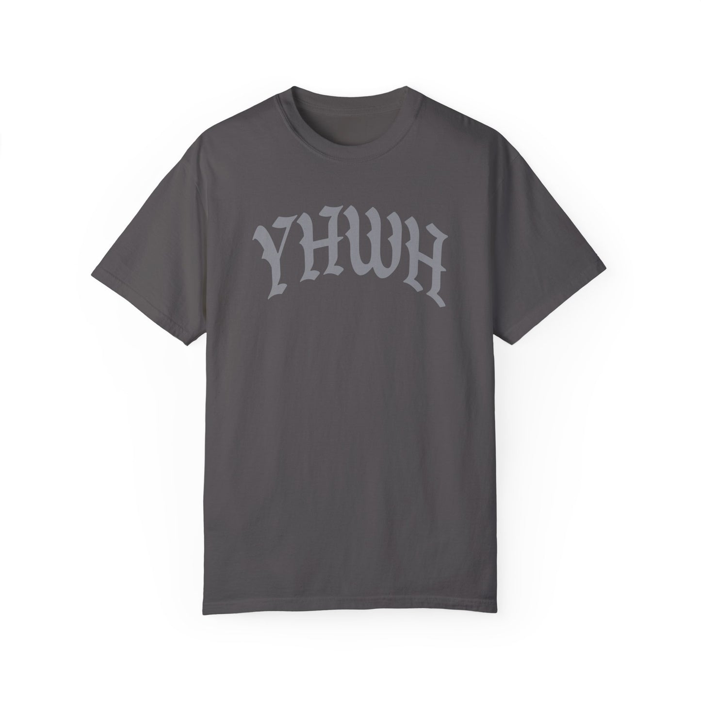 Vintage YHWH Unisex Garment-Dyed T-Shirt - Faith-Inspired Casual Wear