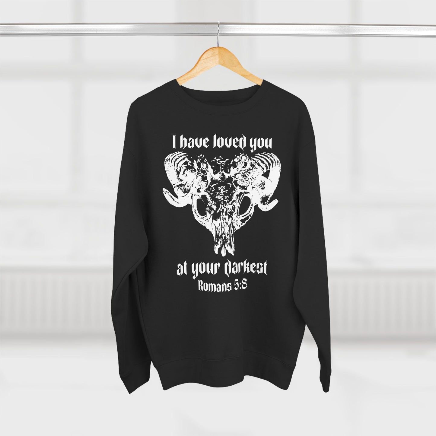 Romans 5:8 Crewneck Sweatshirt