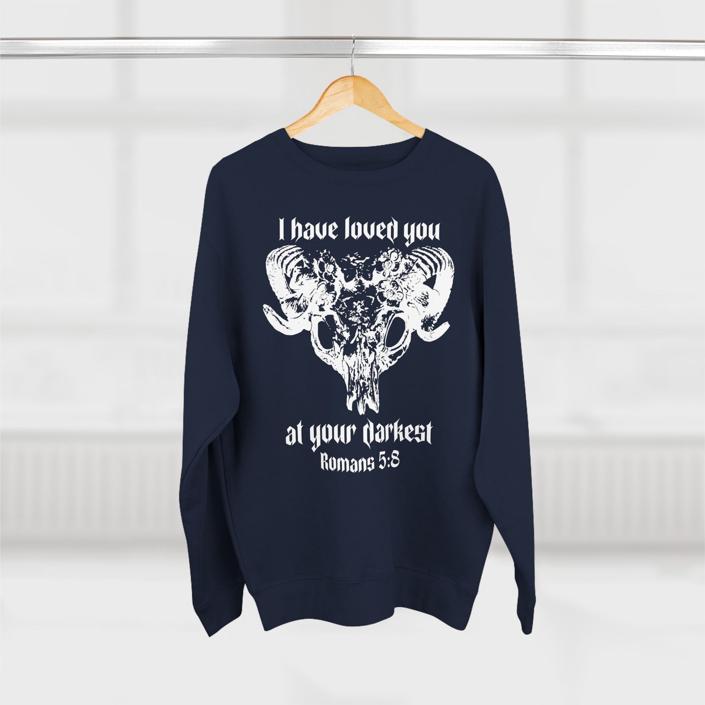 Romans 5:8 Crewneck Sweatshirt