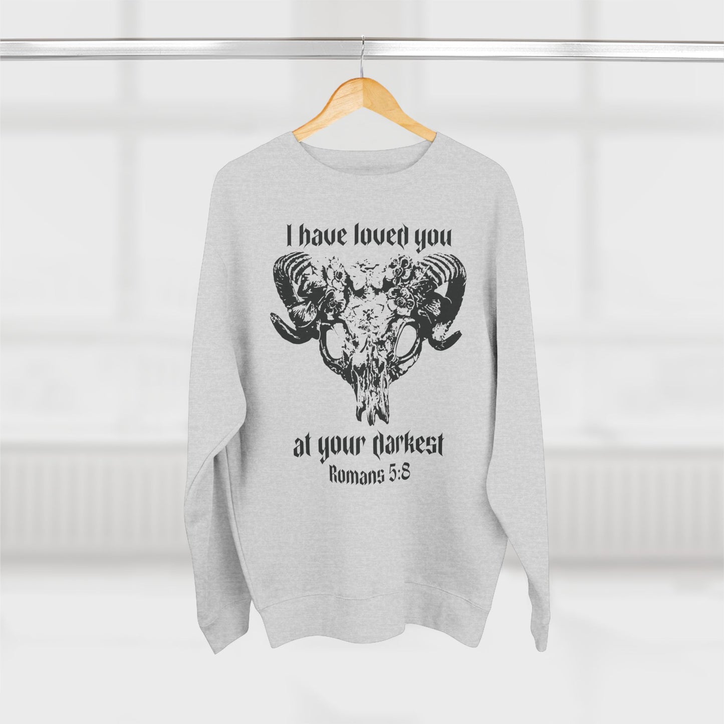 Romans 5:8 Crewneck Sweatshirt