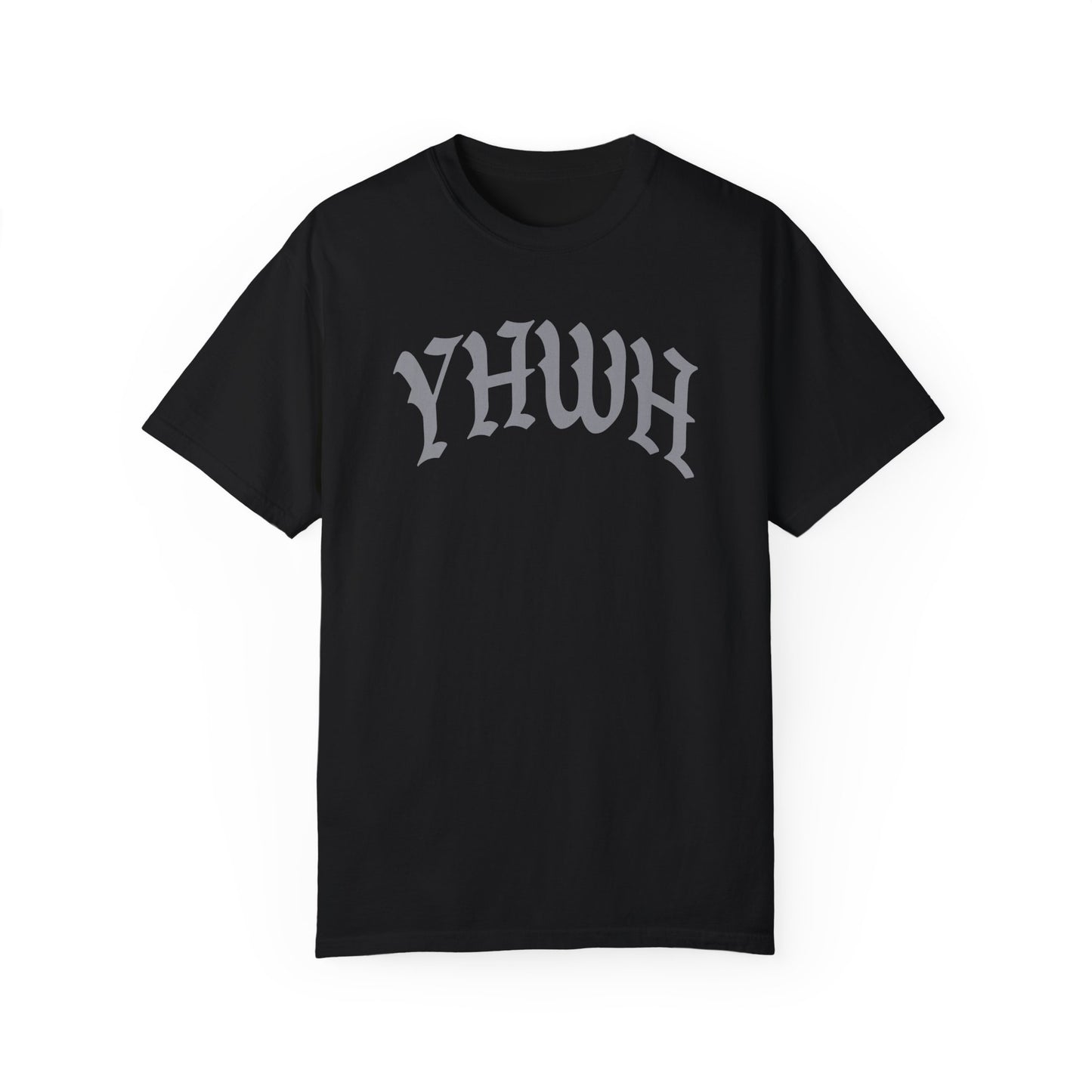 Vintage YHWH Unisex Garment-Dyed T-Shirt - Faith-Inspired Casual Wear