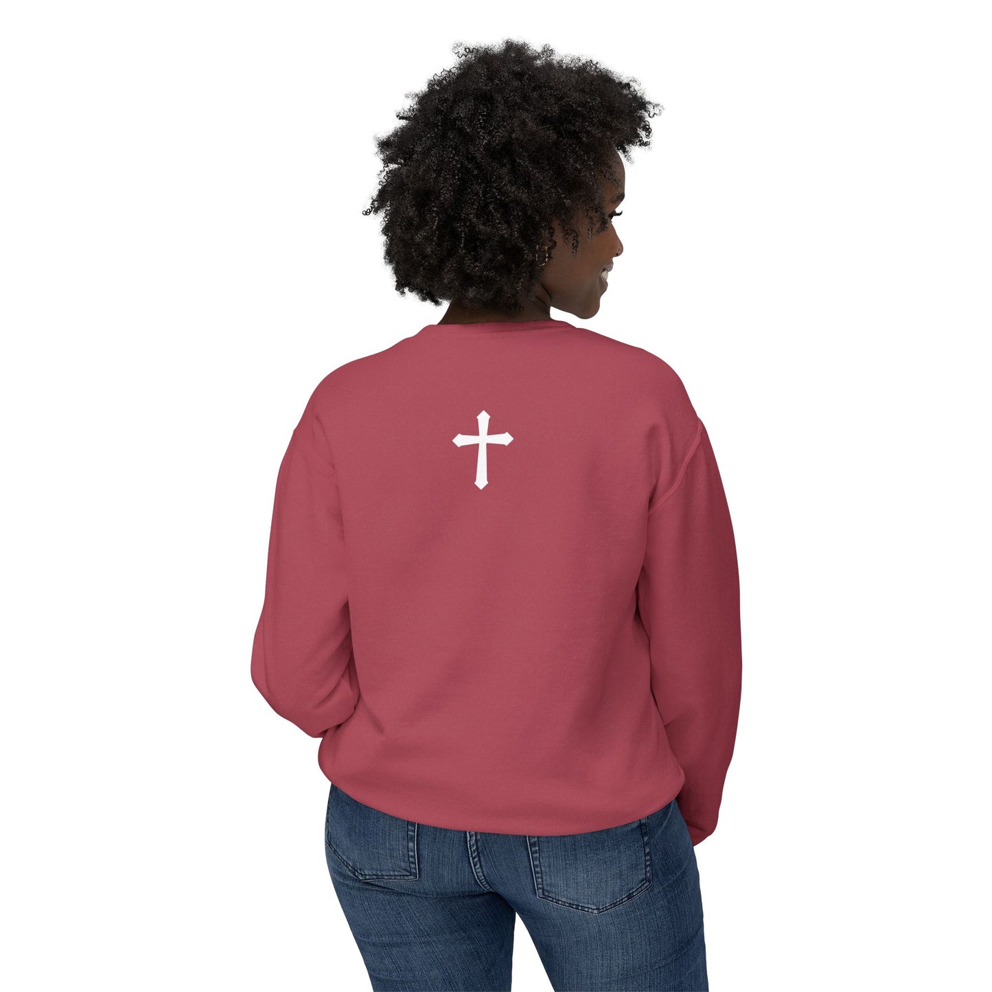 Purified by the Blood - Lightweight Unisex Sweatshirt